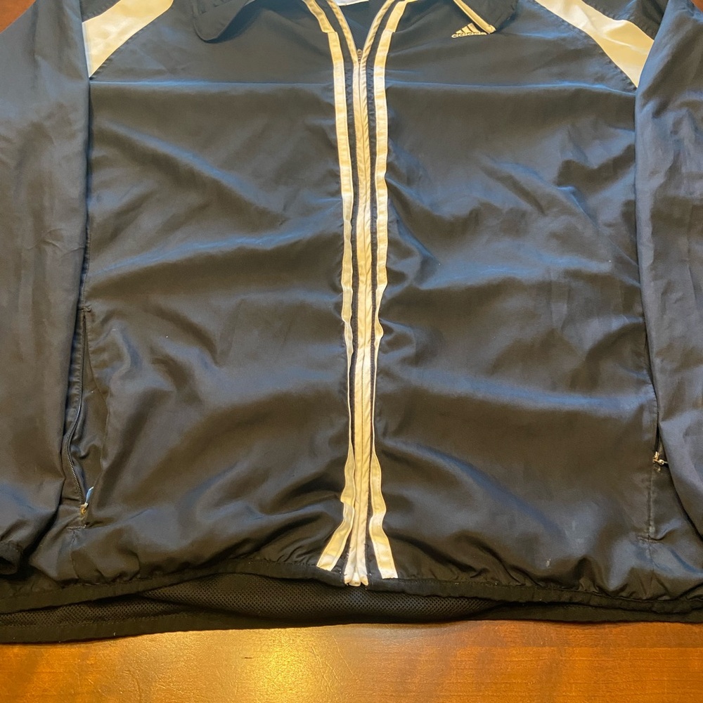 Adidas ClimaProof Windbreaker Jacket Track Men’s XL